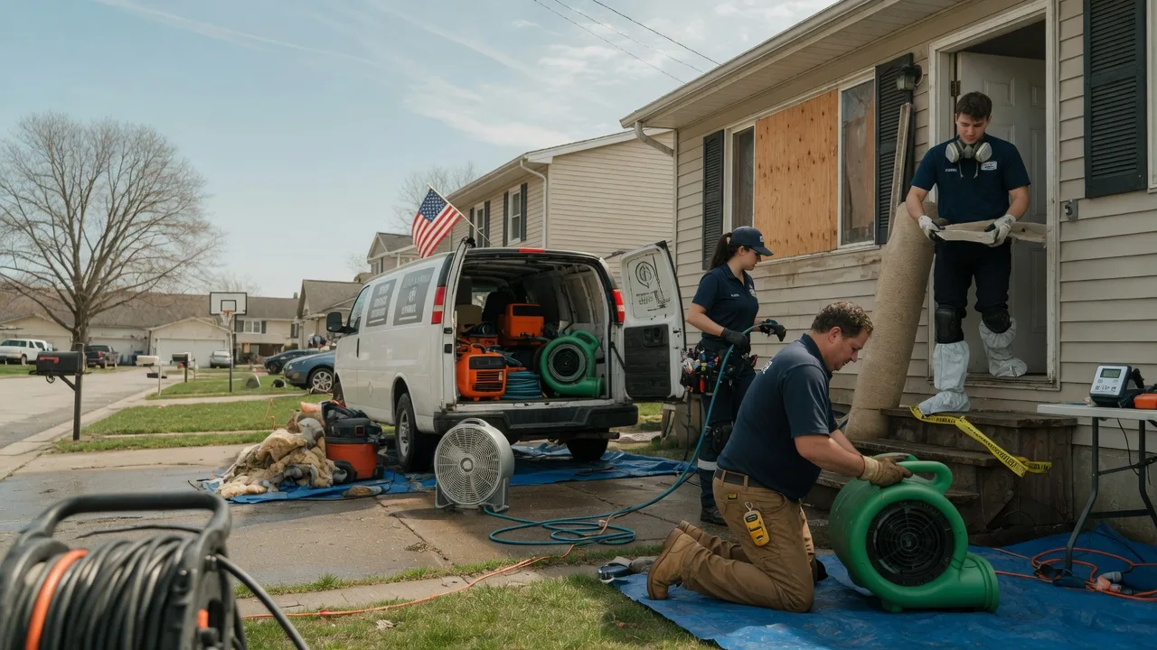 Water Damage Restoration in New Johnsonville, TN near me